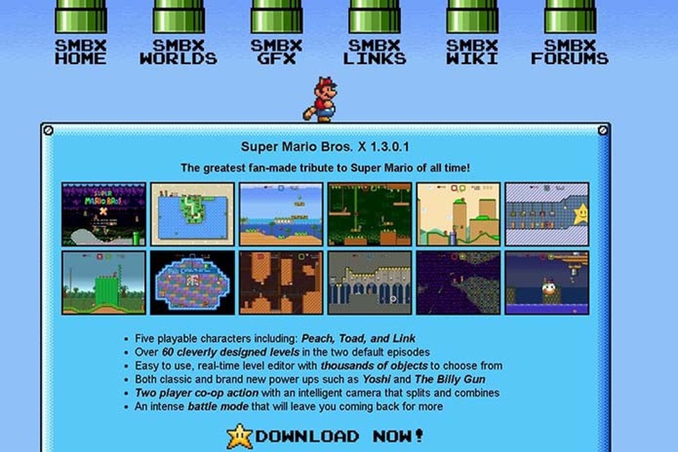 Aprenda como criar fases do Mario, usando a plataforma Super X