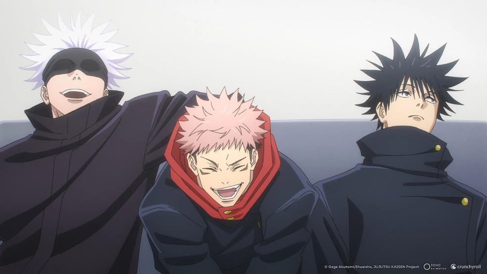 Jujutsu Kaisen tem as duas temporadas dubladas em português disponíveis na Crunchyroll — Foto: Reprodução/Crunchyroll