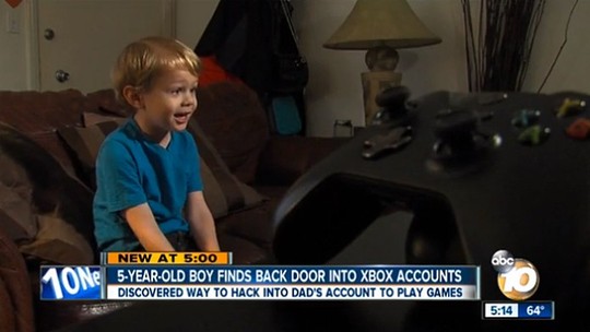 Hacker de 10 anos descobre falha de segurança em jogos