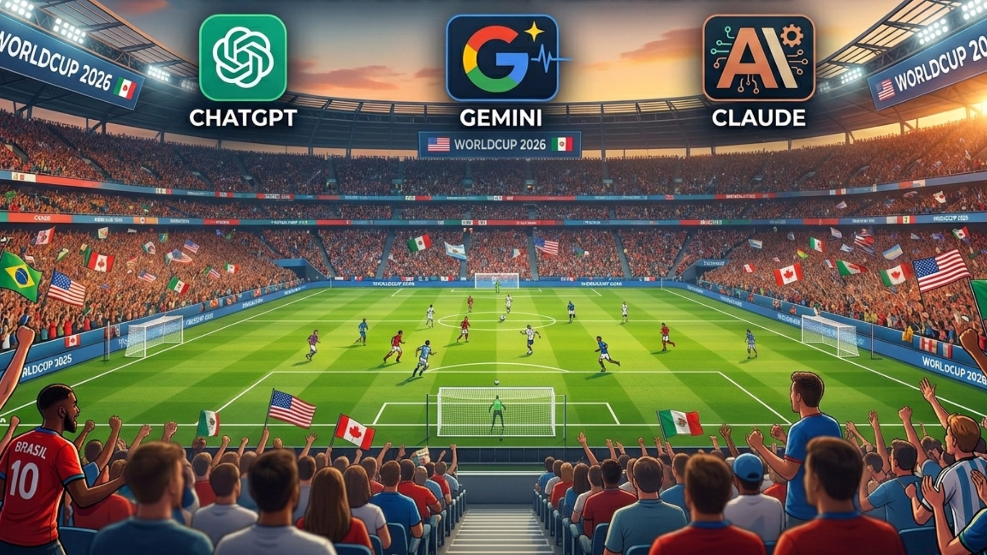 Copa do Mundo 2026: ChatGPT, Gemini e Claude apontam campeão; veja previsões
