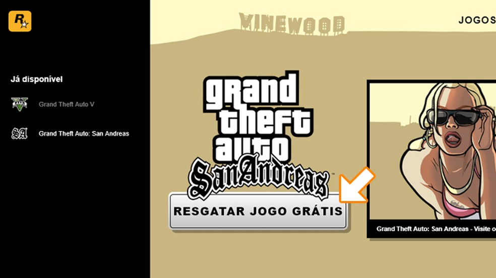 GTA San Andreas Fica De Graça No PC; Veja Como Baixar