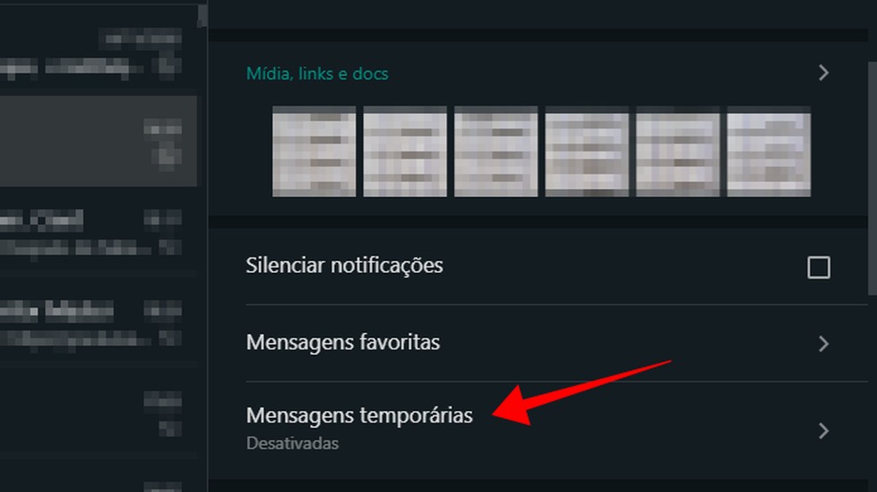 Mensagens temporárias no WhatsApp Web: como ativar e usar a função no PC