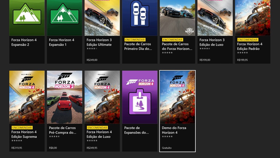 Demo Forza Horizon 3 Disponível para Download