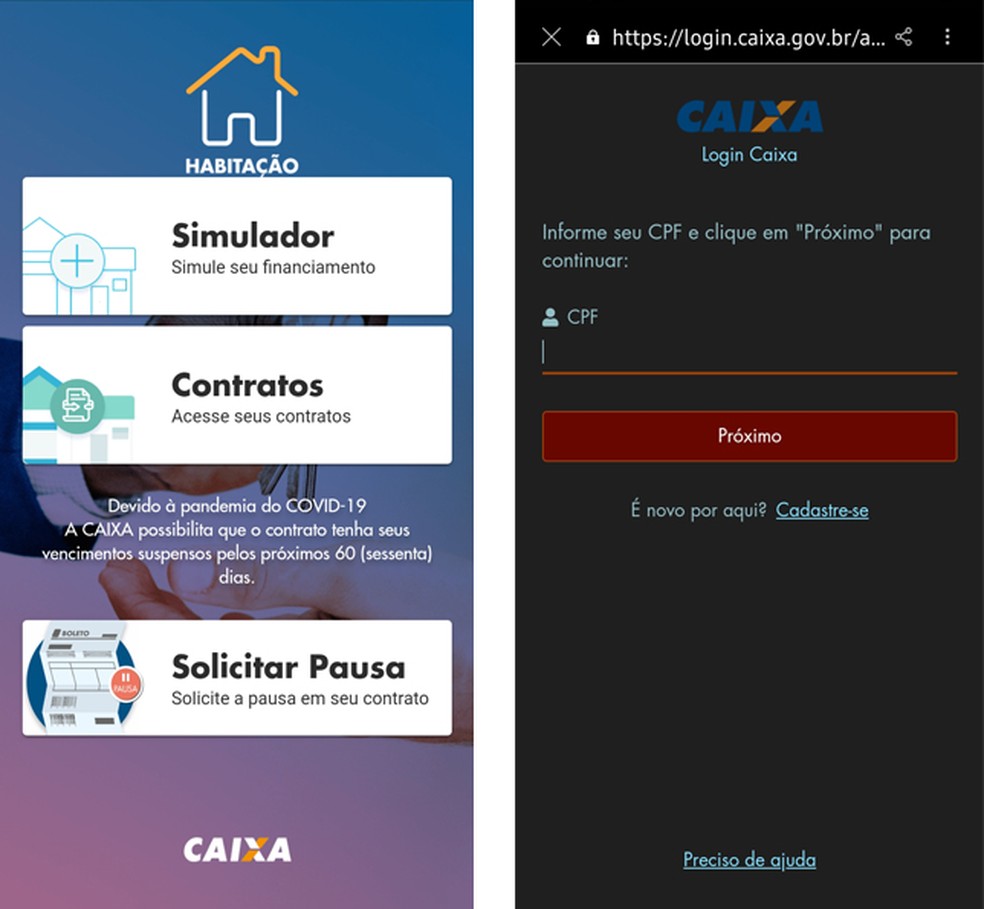 Como pausar financiamento habitacional Caixa? Conheça serviços do app