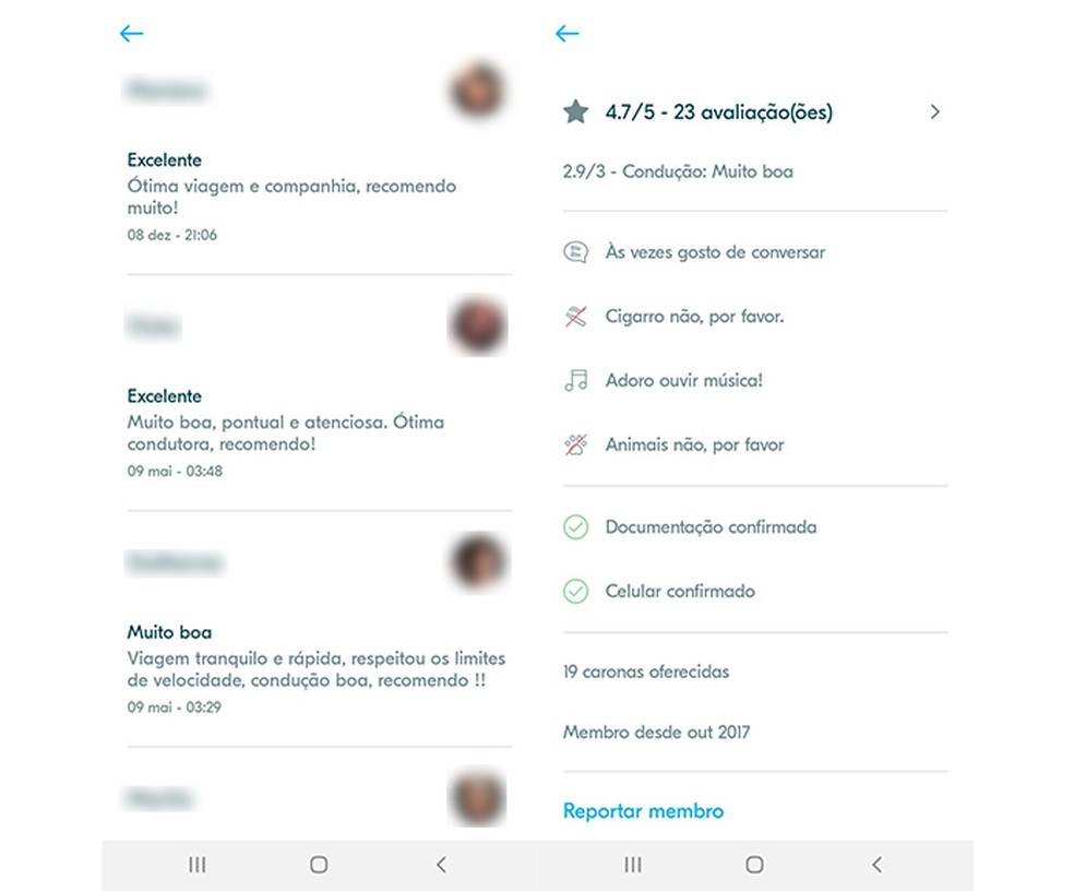 Políticas de Reembolso de Blablacar