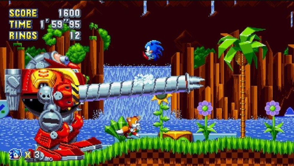 Sonic Mania durará tanto quanto Sonic 3 & Knuckles e terá estágios