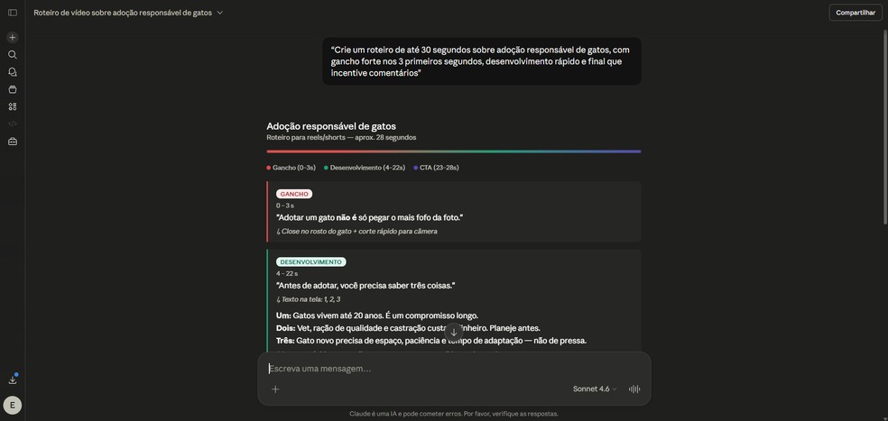  Reprodução/Erika Oliveira