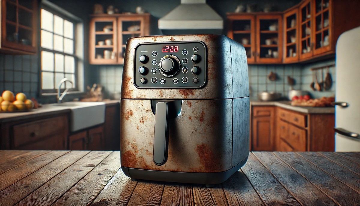 Air fryer enferrujada: o que fazer? 7 dicas para tirar e evitar manchas