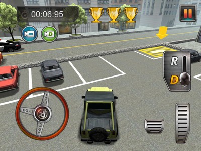 Jogos de Carro - SIMULADOR DE ESTACIONAR (Car Parking 3D Game) Jogo Android  