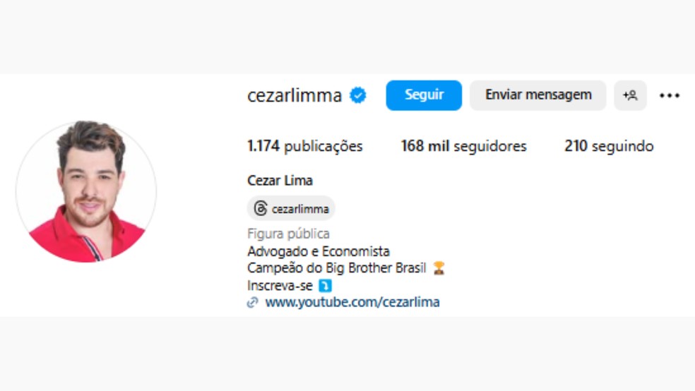  Reprodução/Instagram