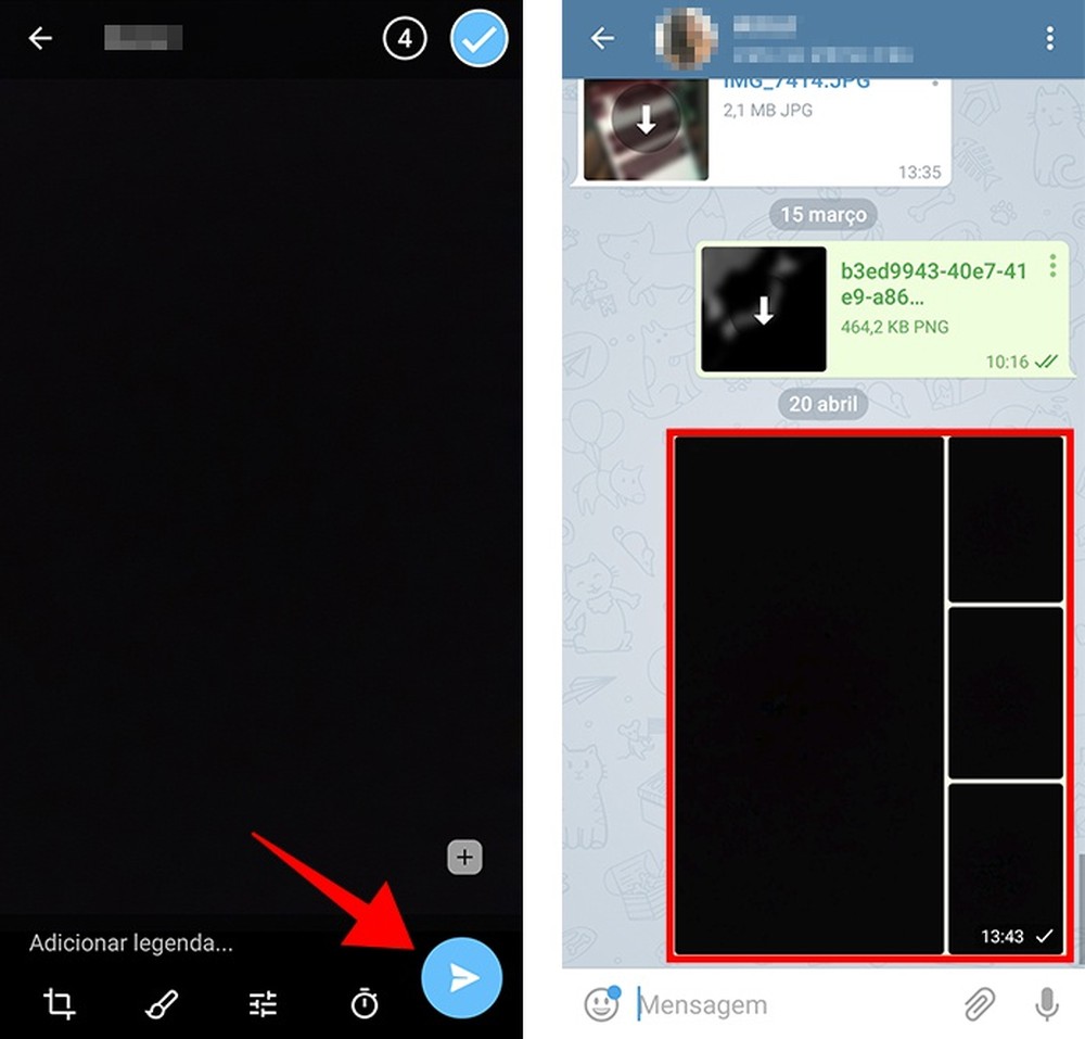 Telegram ganha envio de múltiplos vídeos e fotos da câmera; veja como usar