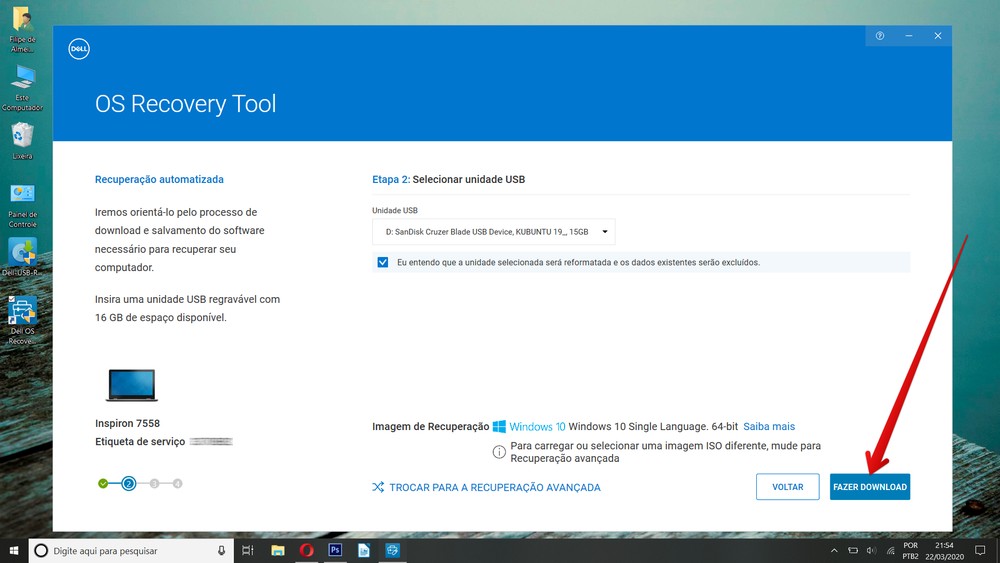 Como formatar um notebook da Dell