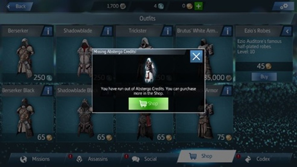 Assassin's Creed Identity, Software