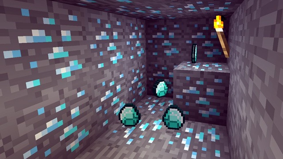 Minecraft: Guia completo : Como encontrar diamantes