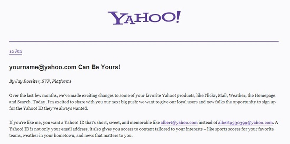 5 motivos para não usar o Yahoo Mail como sua principal conta de e-mail