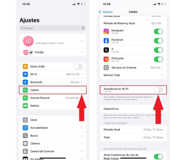 Vilões do 5G: 5 funções do iPhone que acabam com a sua Internet