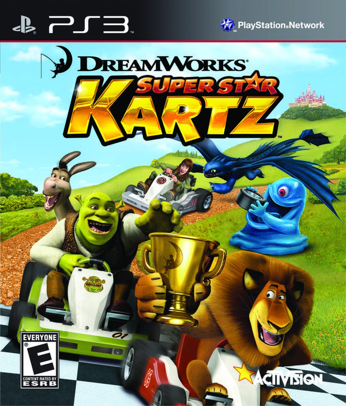 Dreamworks Super Star Kartz trará Shrek e outros 13 personagens em um jogo de Kart