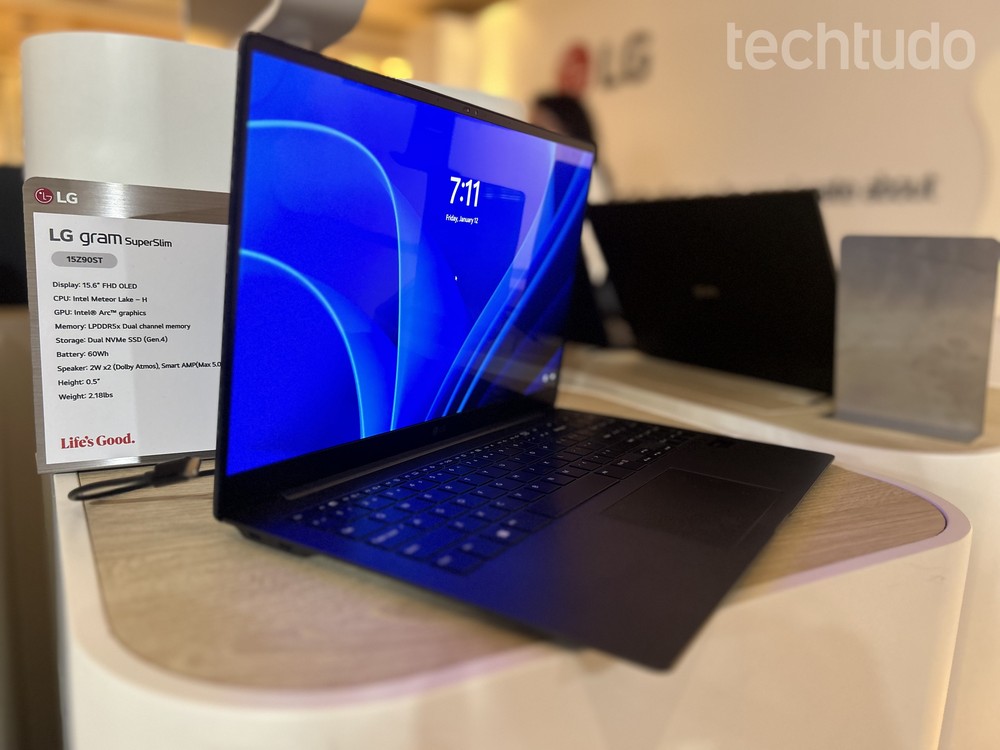 LG Gram Pro 2 em 1 é o notebook mais leve do mundo; conheça