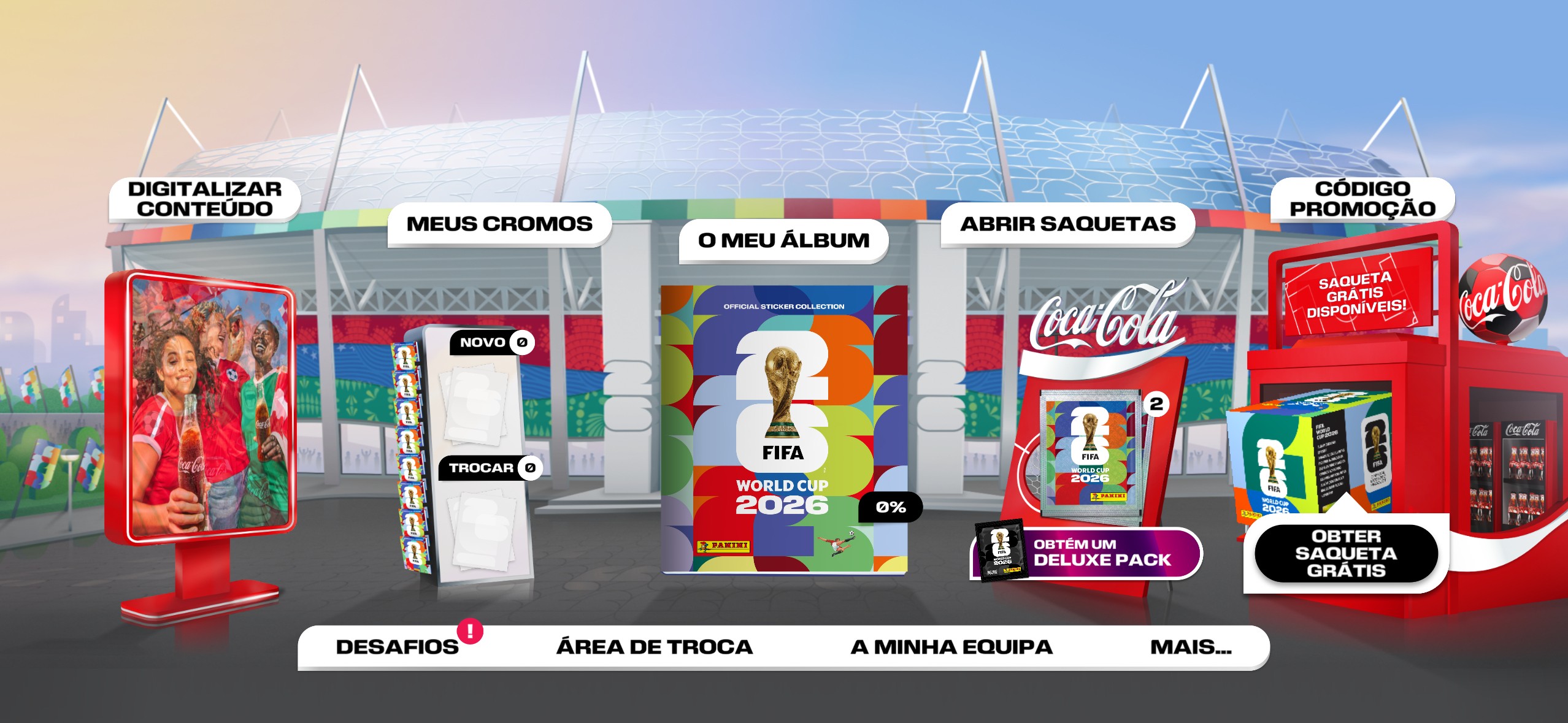 Álbum virtual da Copa do Mundo 2026: entenda como funciona a coleção digital