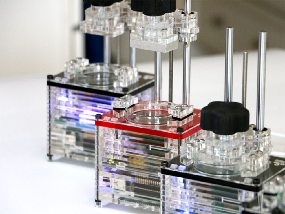 A impressora compacta iBox Nano (Foto: Reprodução / KickStarter) — Foto: TechTudo