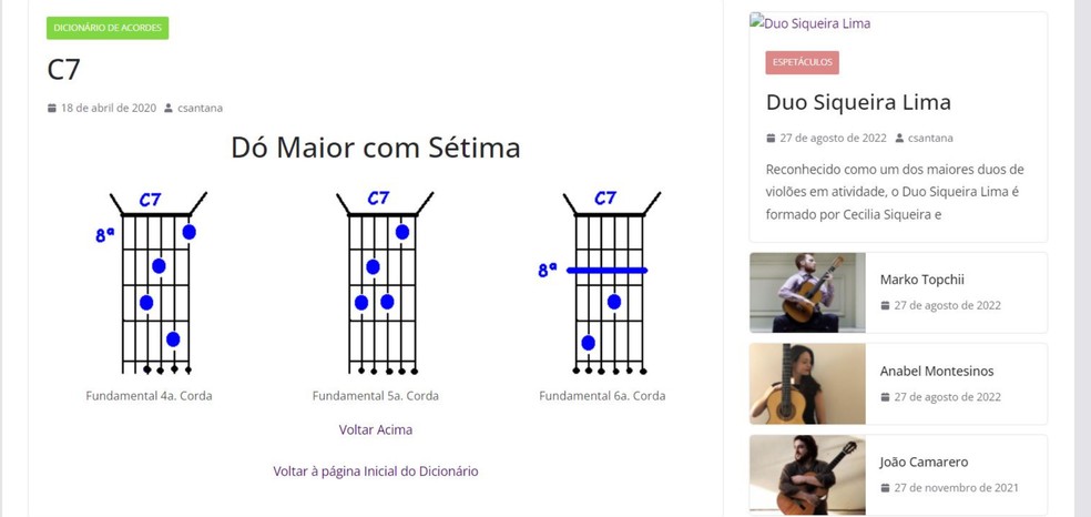 acordes de violão