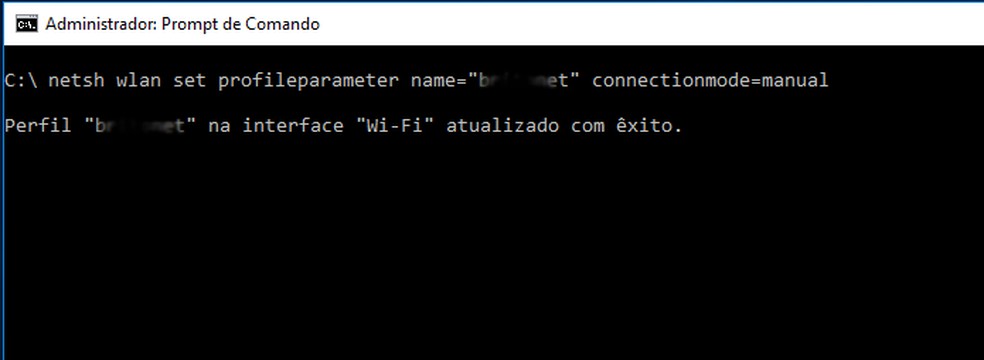 Cómo conectarse a una red WiFi por la línea de comandos CMD