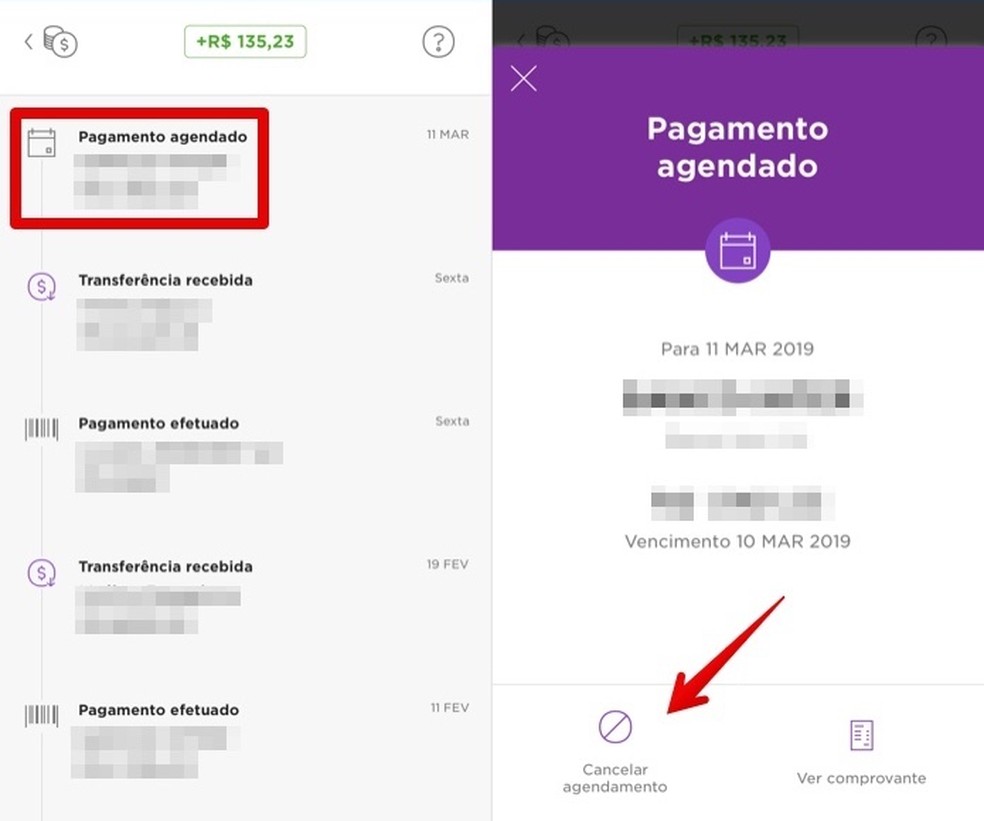 Como cancelar um pagamento agendado no app do Nubank – Tecnoblog