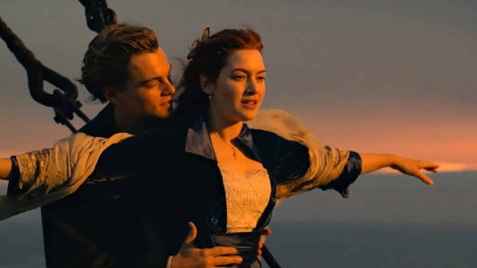 Titanic conta a história de amor entre Jack e Rose e pode ser encontrado no Disney+ — Foto: Divulgação/20th Century Fox