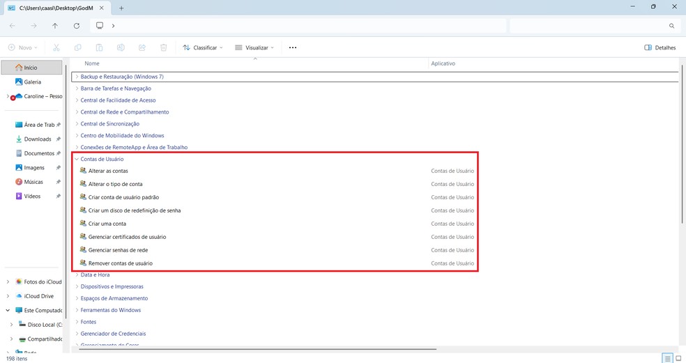  Reprodução/Caroline Silvestre