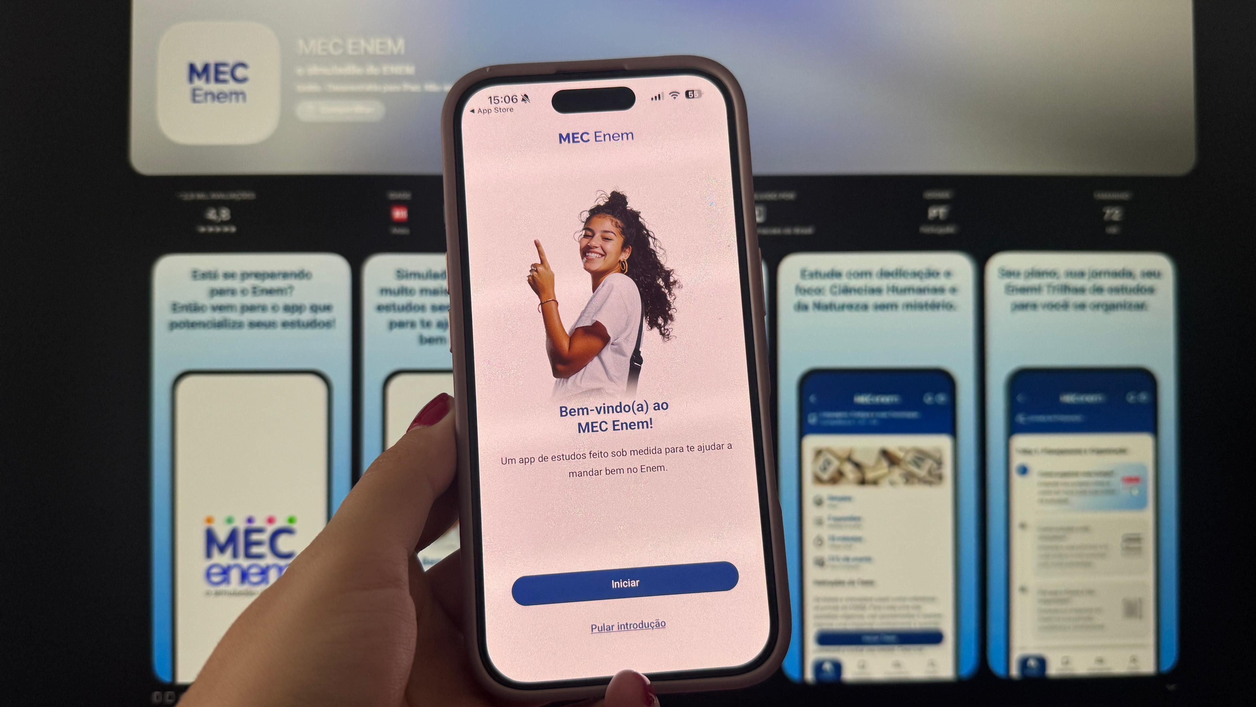MEC Enem: veja como funciona o app, seus simulados e redações para a prova