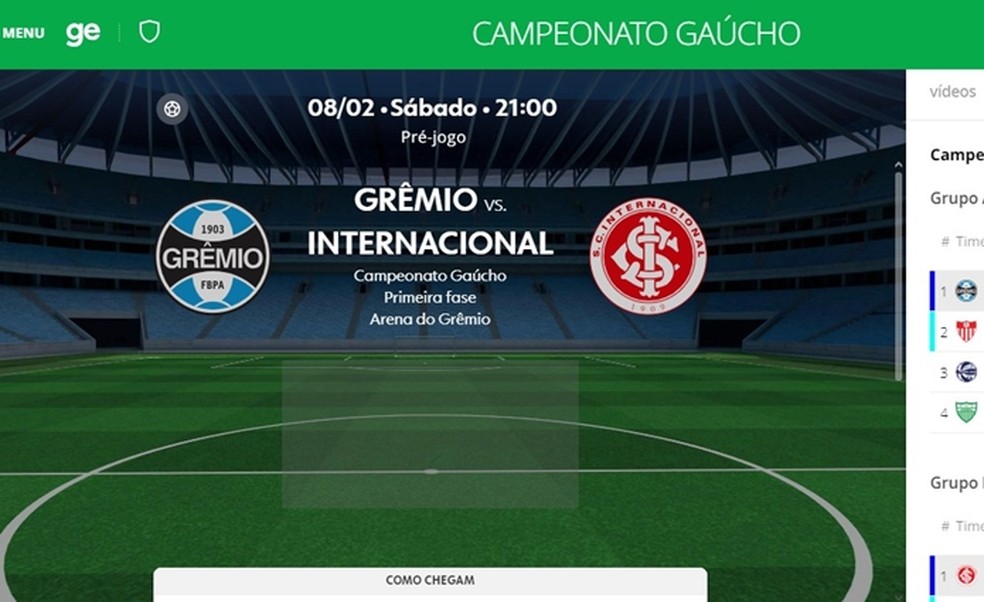  Reprodução/Site GE