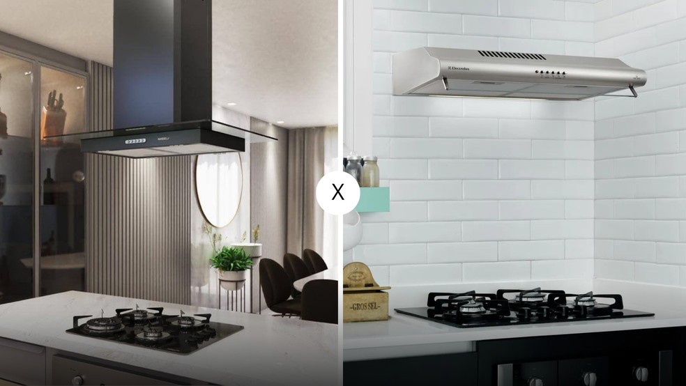 Coifa de cozinha ou Depurador de ar? Veja as diferenças entre os eletrodomésticos e saiba qual vale a pena comprar para a sua casa — Foto: Reprodução/Electrolux