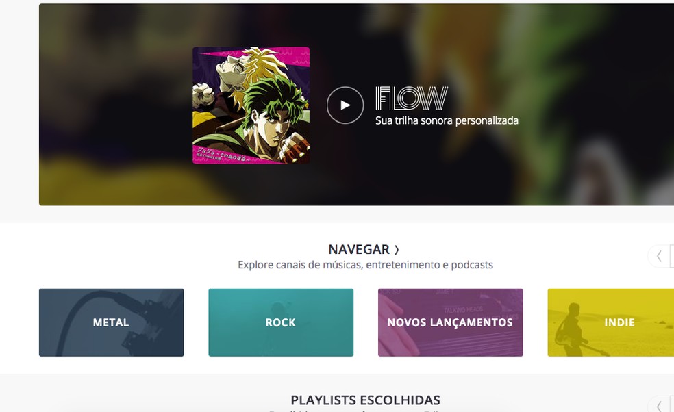 Deezer, Ouvir música online