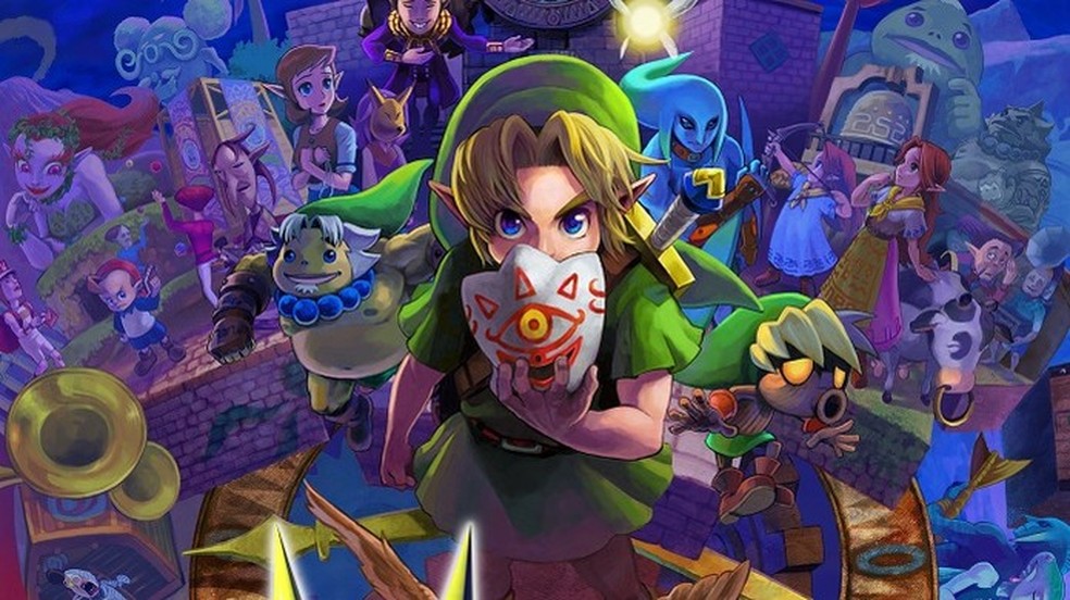 The Legend of Zelda: Majora's Mask está na lista dos títulos mais aclamados da franquia protagonizada por Link — Foto: Divulgação/Nintendo