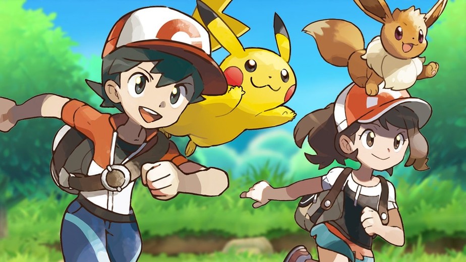 Jogo Pokemon: Let's Go Eevee para Nintendo Switch - Jogos de RPG