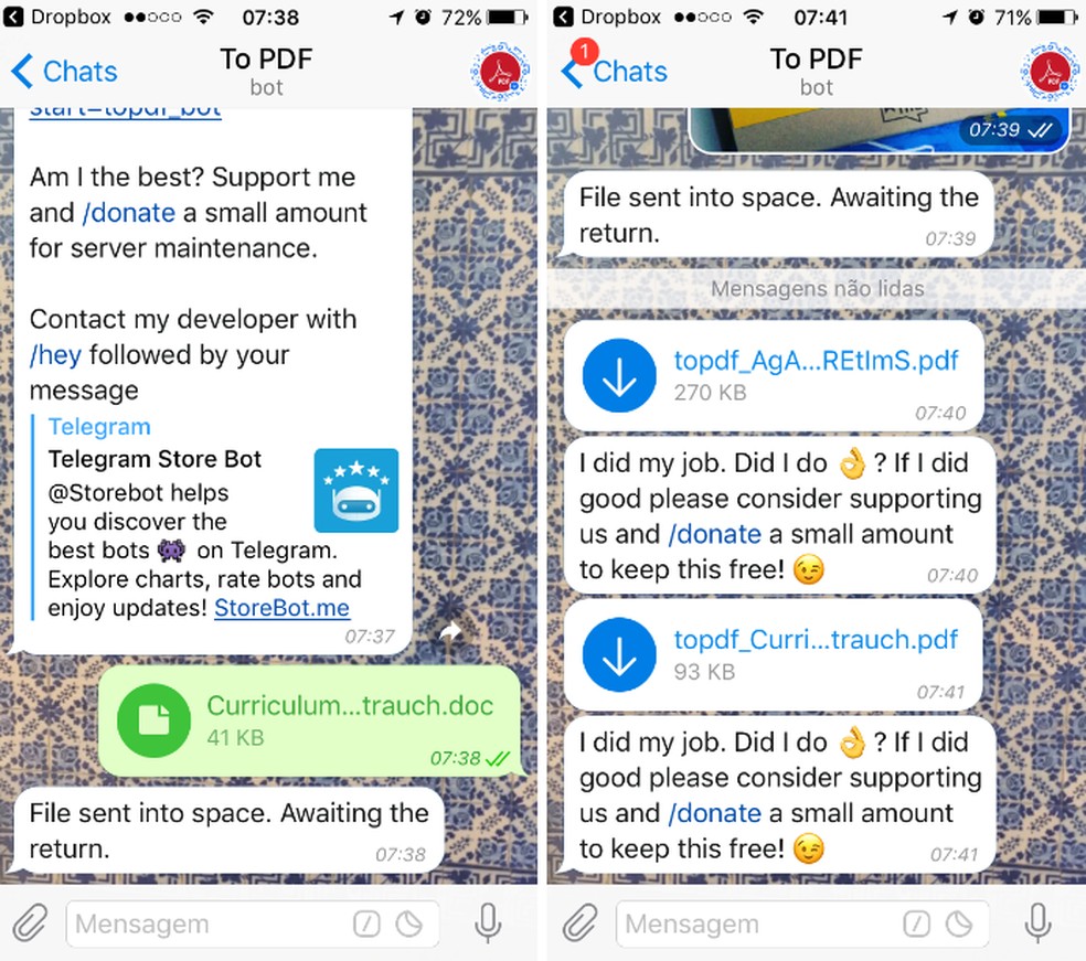 8 opções de Bot do Telegram - Dicas de Aplicativos e Informática