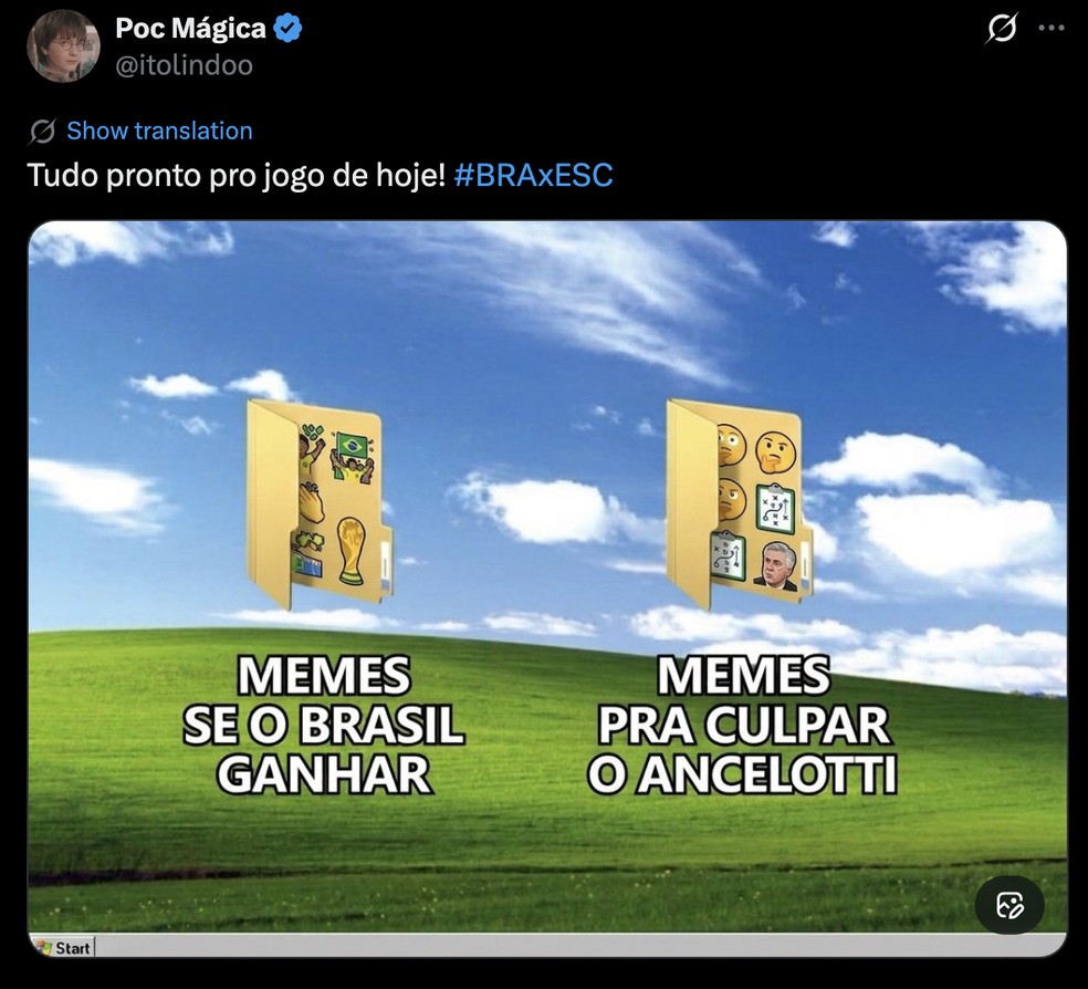  Reprodução/X