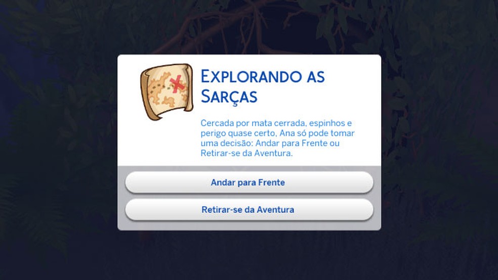 Bosque Denso, The Sims Wiki