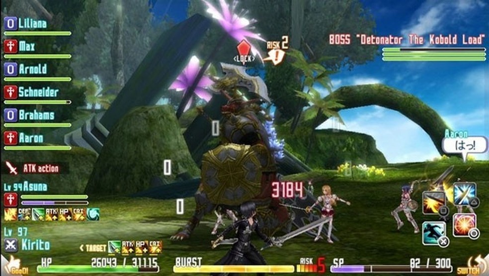 Sword Art Online para PSP
