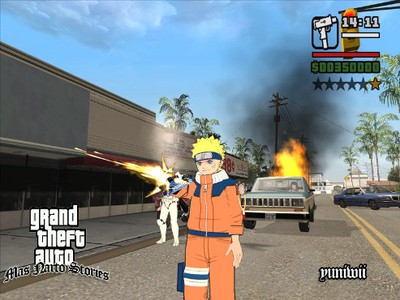 Download Naruto for GTA San Andreas (iOS, Android)