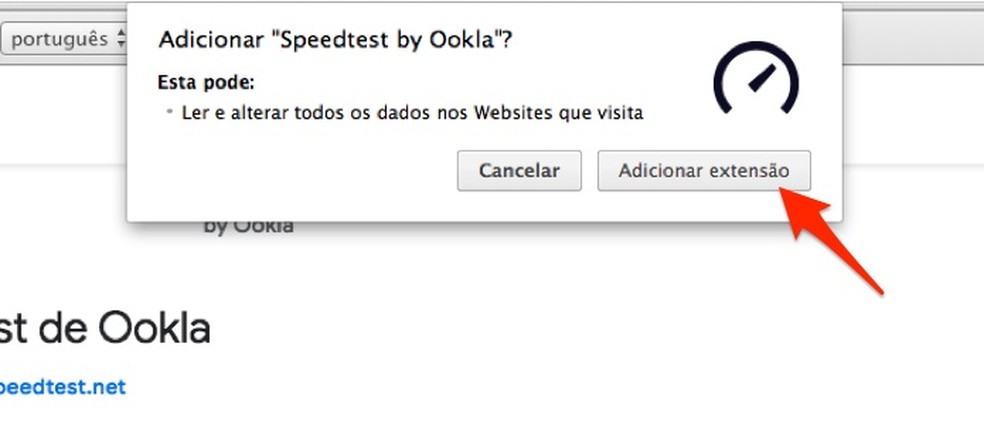 Teste de velocidade para o Chrome - teste de velocidade wifi