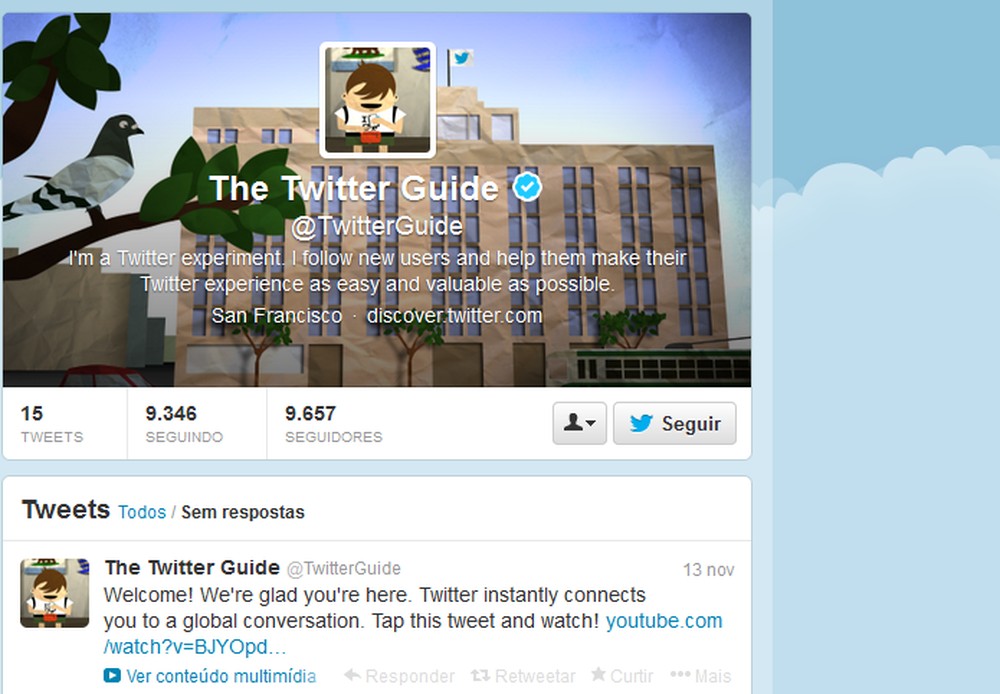 O que é o Twitter? Microblog divulga vídeo no YouTube para novos usuários