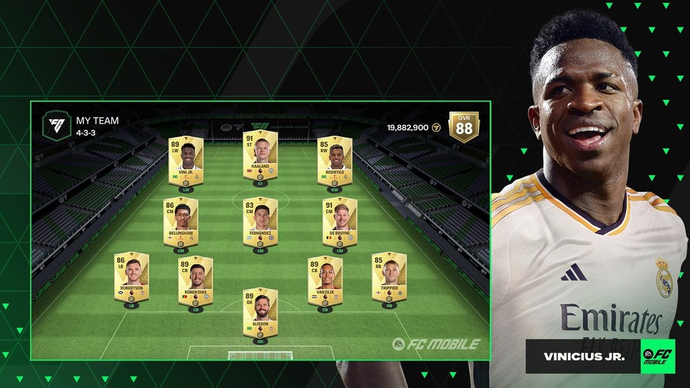 EA FC Mobile tem vários modos de jogo — Foto: Divulgação/EA