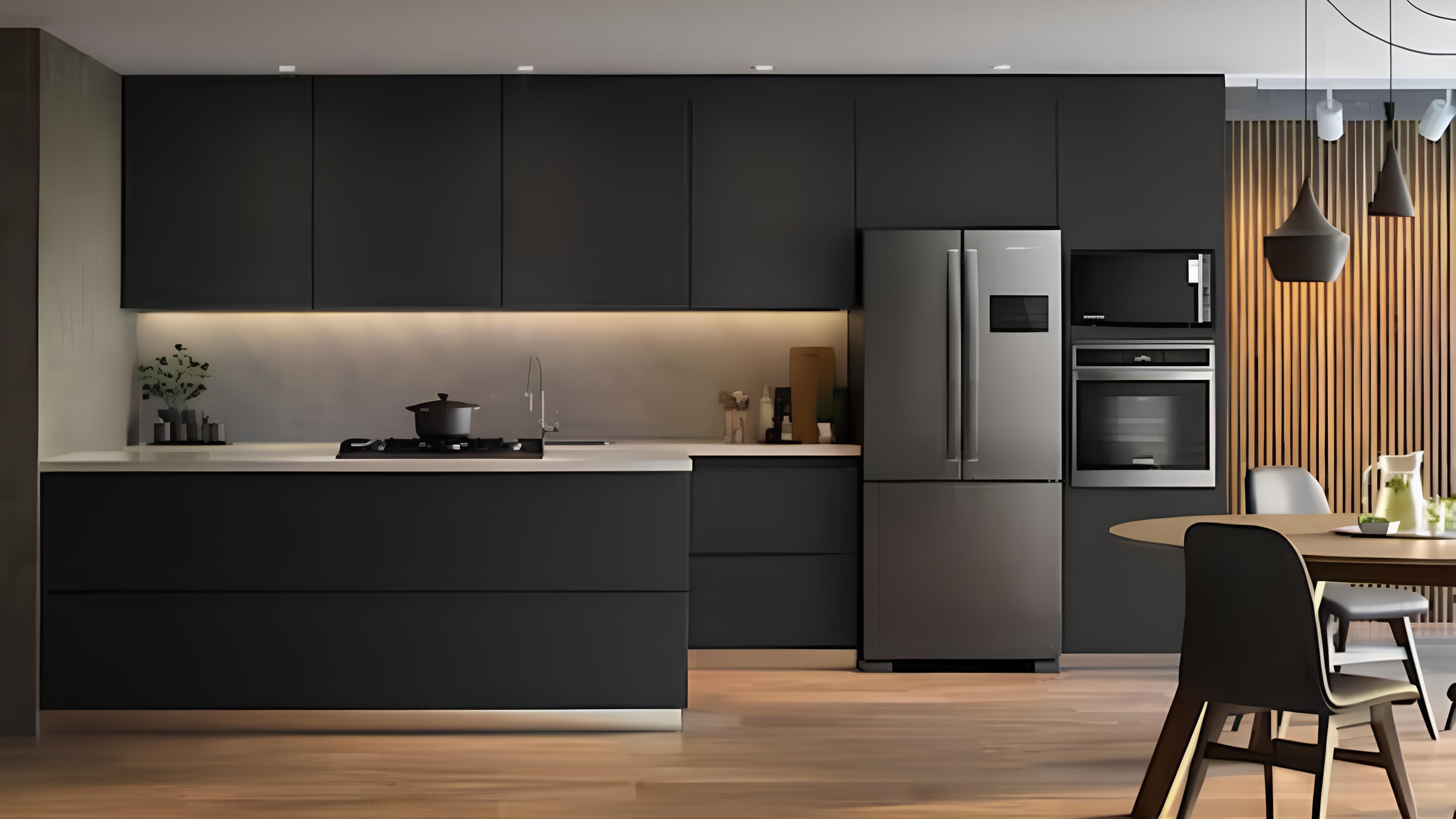 5 geladeiras inox da Brastemp para sua cozinha parecer de gente rica