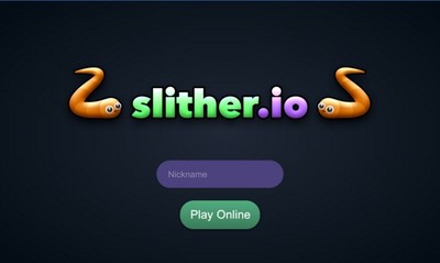 Slither, jogo da cobrinha multiplayer e online 