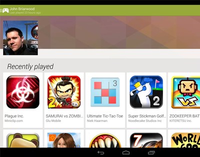 Google Play Games, Software