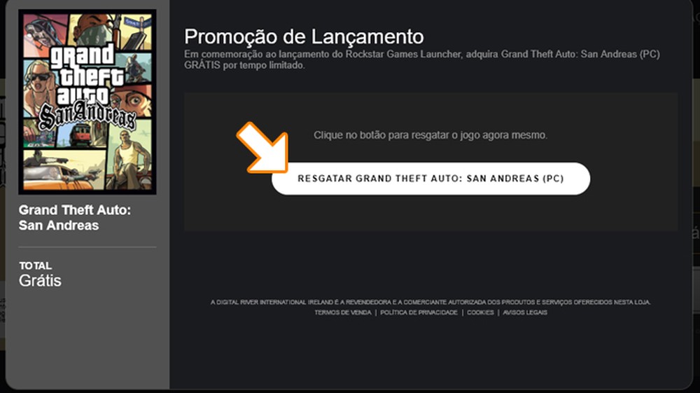 GTA San Andreas fica de graça no PC; veja como baixar
