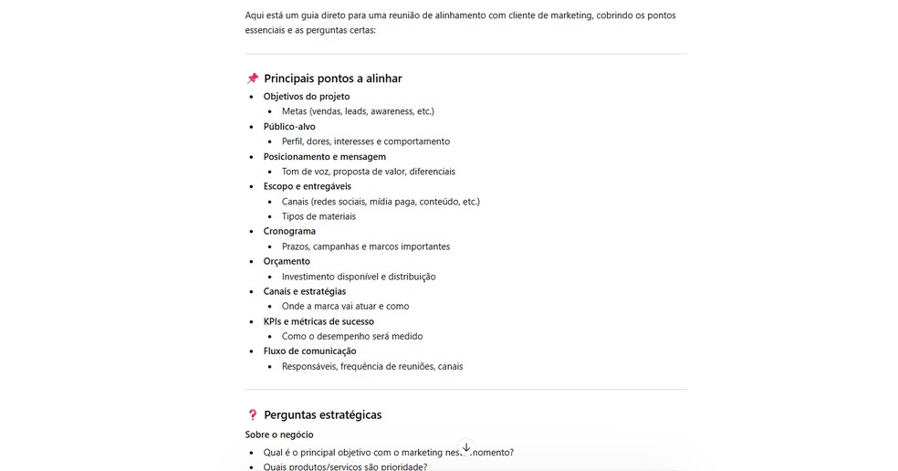  Reprodução/Chat GPT por Késya Holanda