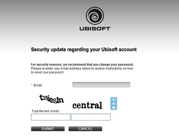 Base de dados da Ubisoft é hackeada; aprenda a redefinir sua senha