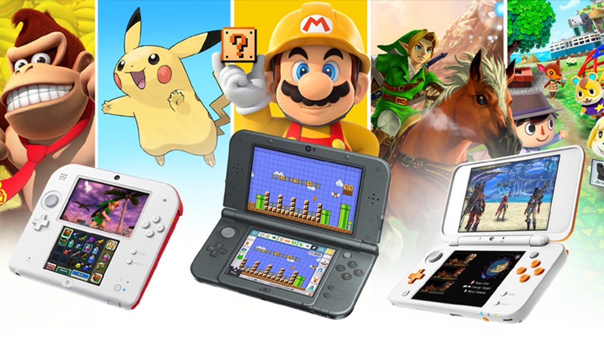 Jogos Nintendo 3DS, 2DS e 3DS XL
